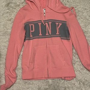 PINK zip up jacket